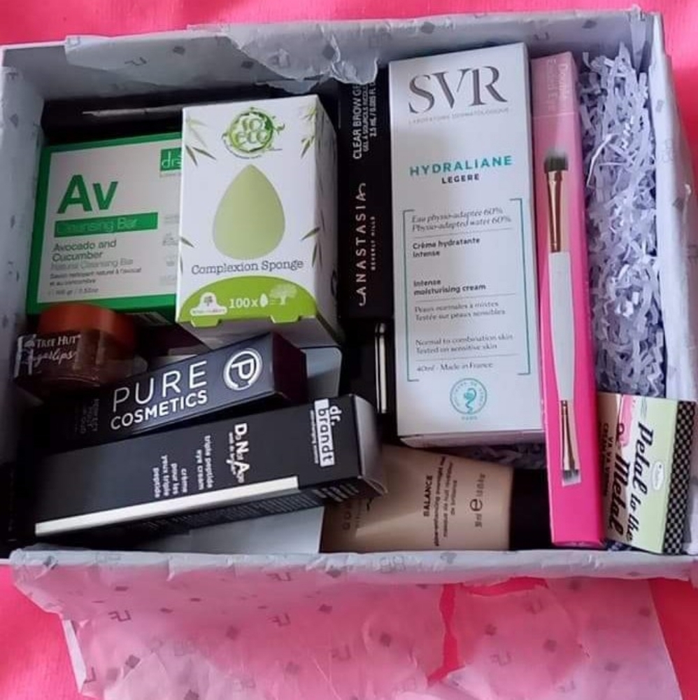 Brand new beauty box stocked full!!!